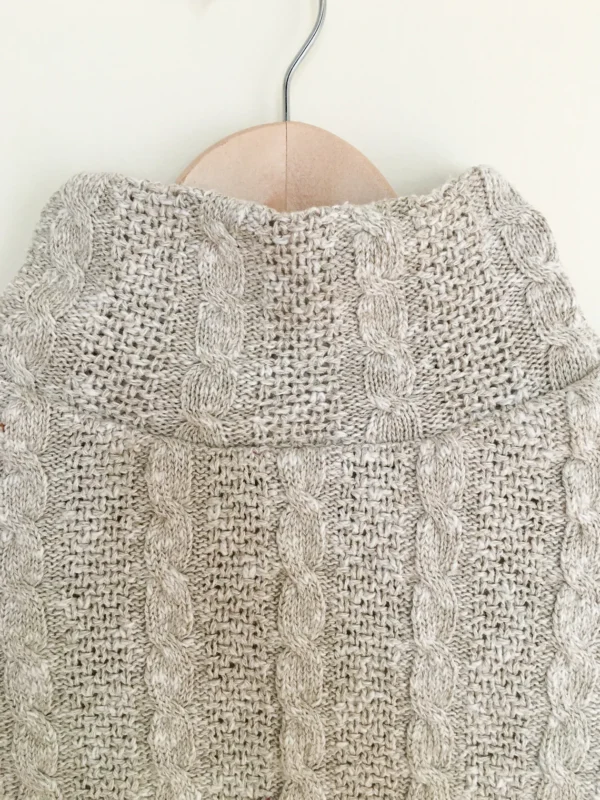 English Bulldog Sweater, apparel, short sleeved with harness opening